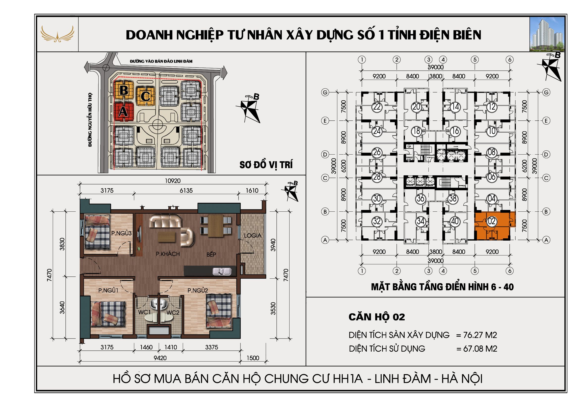 SƠ ĐỒ CHI TIẾT HH1A LLINH ĐÀM