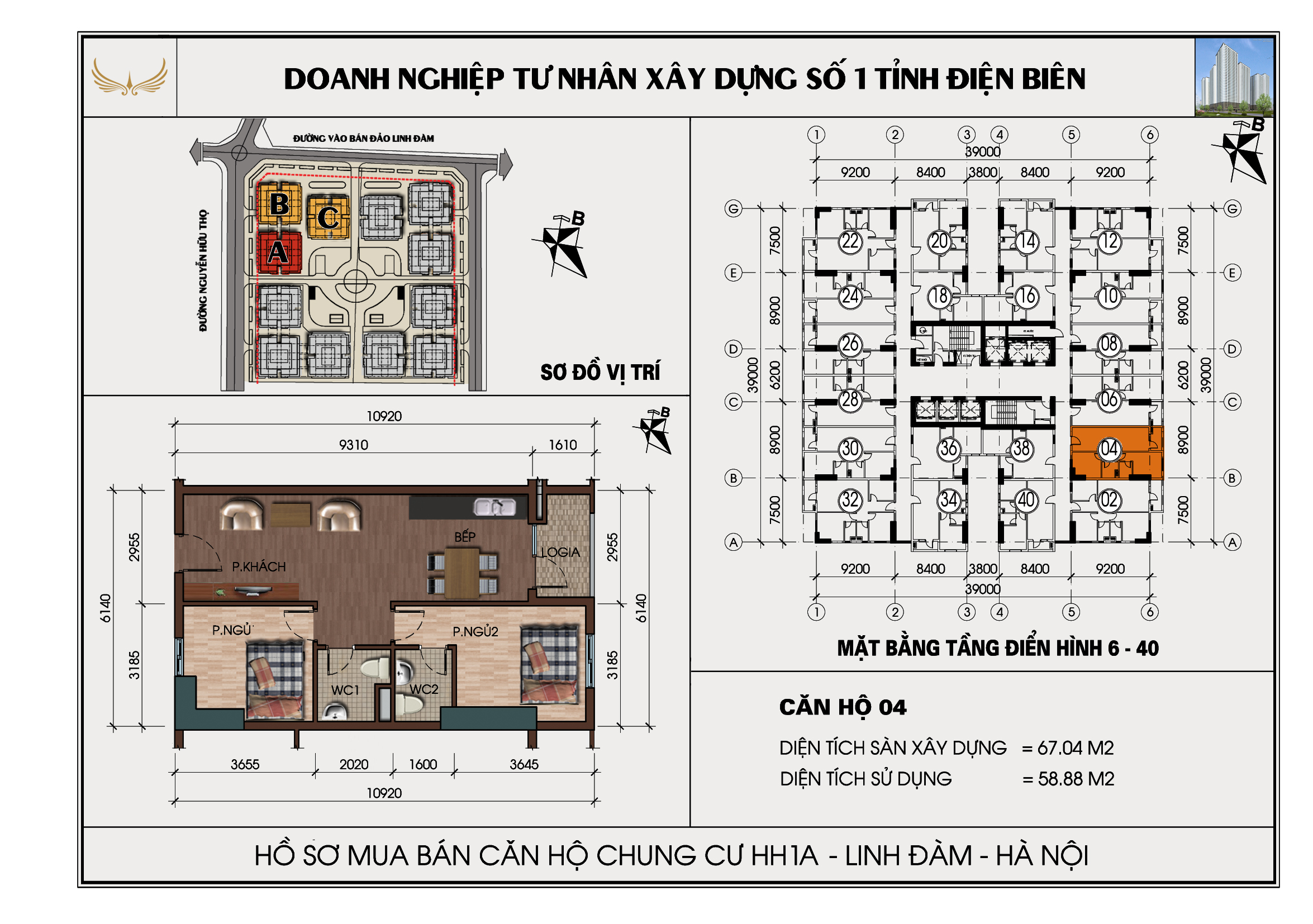 SƠ ĐỒ CHI TIẾT HH1A LLINH ĐÀM