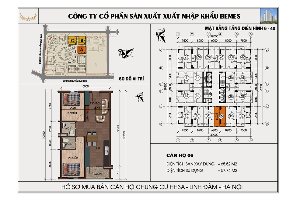 SƠ ĐỒ CHI TIẾT HH3A LLINH ĐÀM