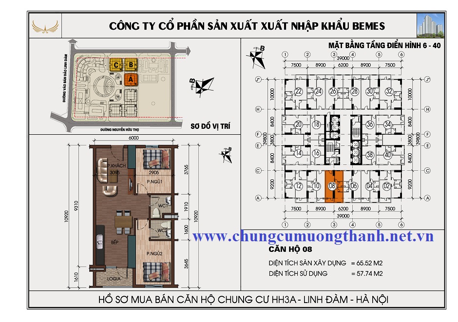 SƠ ĐỒ CHI TIẾT HH3A LLINH ĐÀM