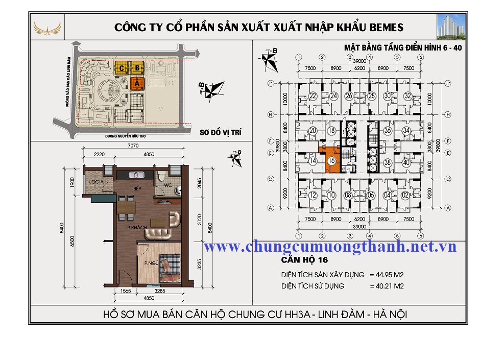 SƠ ĐỒ CHI TIẾT HH3A LLINH ĐÀM