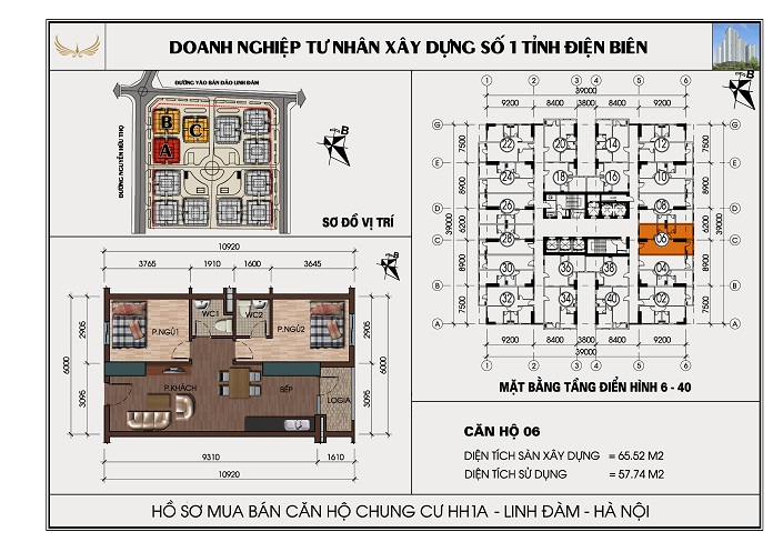 SƠ ĐỒ CHI TIẾT HH1A LLINH ĐÀM