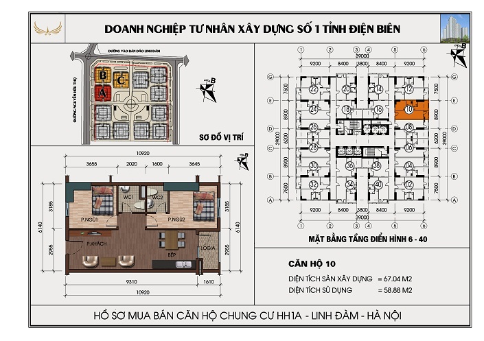 SƠ ĐỒ CHI TIẾT HH1A LLINH ĐÀM