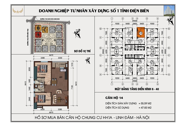 SƠ ĐỒ CHI TIẾT HH1A LLINH ĐÀM