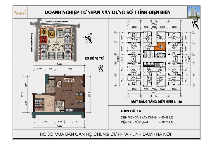 SƠ ĐỒ CHI TIẾT HH1A LLINH ĐÀM
