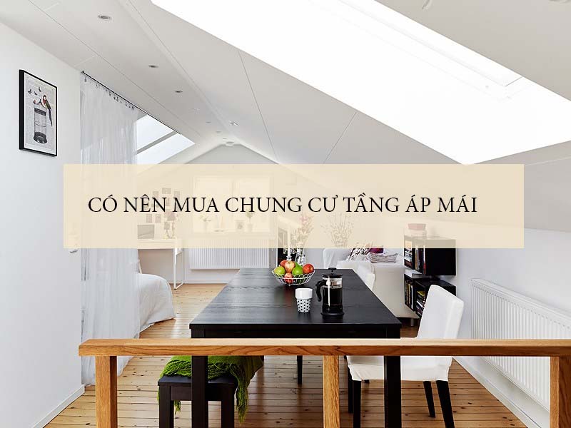 Tôi có nên mua căn hộ áp mái không?