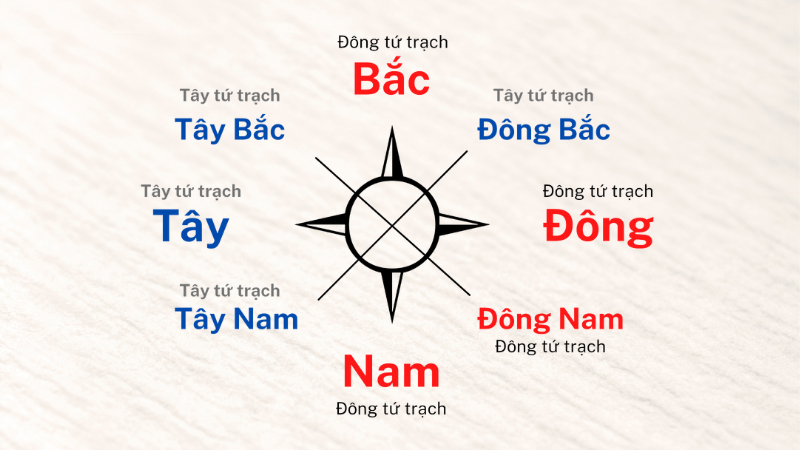 Hướng của Tứ Cung Đông là gì? Làm sao để chọn được ngôi nhà hướng về Tứ Cung Đông? - Rever Blog