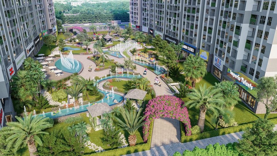 Không gian xanh nâng tầm cuộc sống tại chung cư Imperia Sky Garden -  imperiaskygardens.com